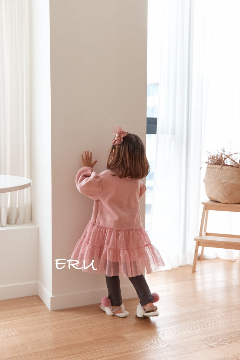 E.RU - Korean Children Fashion - #Kfashion4kids - Rabbit Mesh One-piece - 11