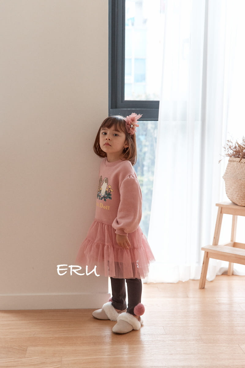 E.RU - Korean Children Fashion - #Kfashion4kids - Rabbit Mesh One-piece - 12