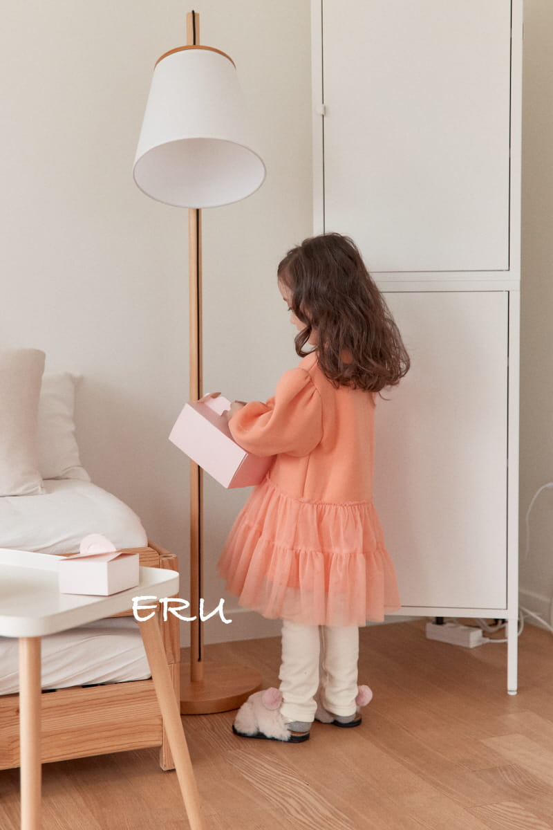 E.RU - Korean Children Fashion - #Kfashion4kids - Rabbit Mesh One-piece - 5