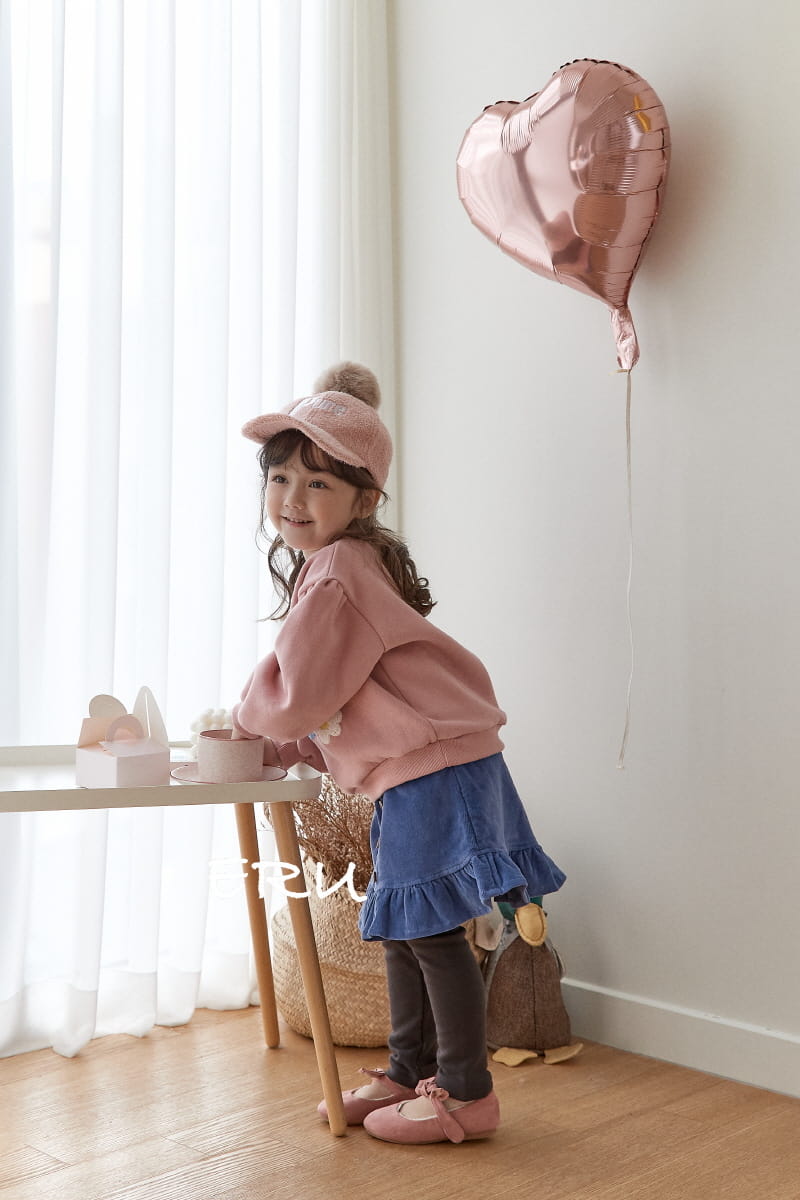 E.RU - Korean Children Fashion - #Kfashion4kids - Sera Denim Span Skirt Leggings - 11