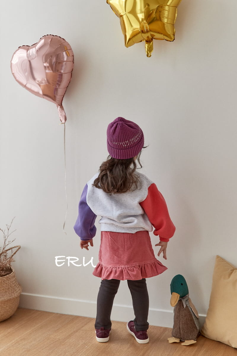 E.RU - Korean Children Fashion - #Kfashion4kids - Sera Denim Span Skirt Leggings - 6