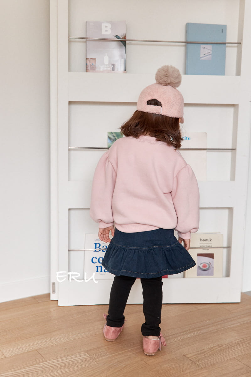 E.RU - Korean Children Fashion - #Kfashion4kids - Heart Span Skirt Leggings - 4