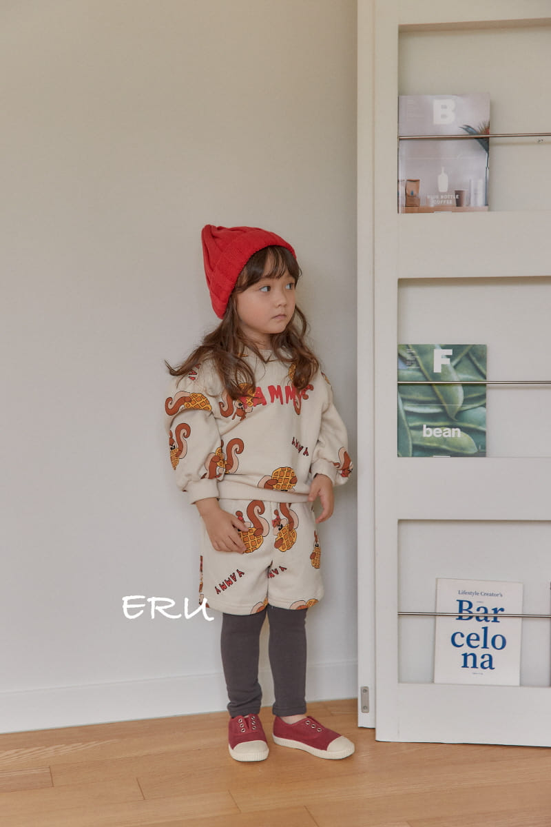 E.RU - Korean Children Fashion - #Kfashion4kids - Yammy Top Bottom Set - 2