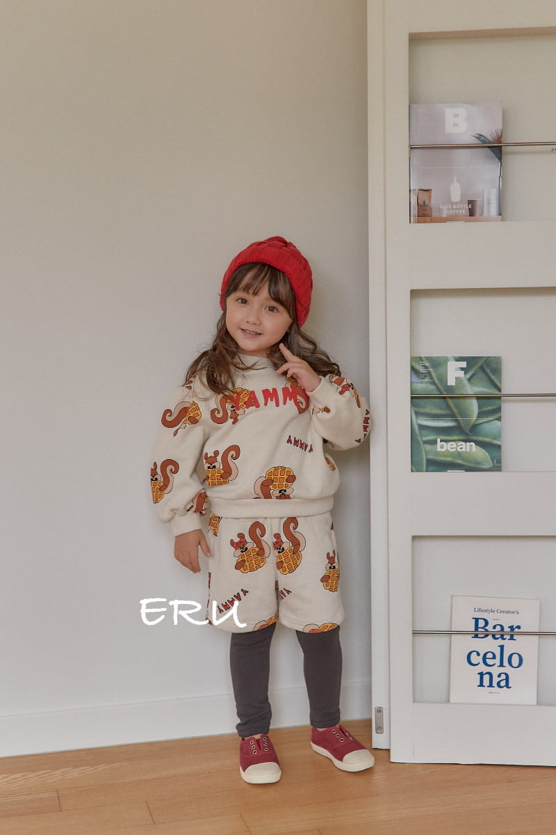 E.RU - Korean Children Fashion - #Kfashion4kids - Yammy Top Bottom Set - 4