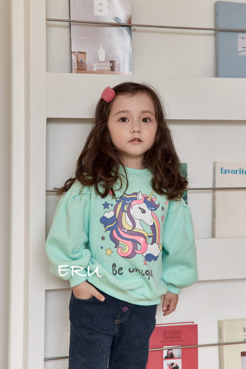 E.RU - Korean Children Fashion - #Kfashion4kids - Unicorn Tee - 6