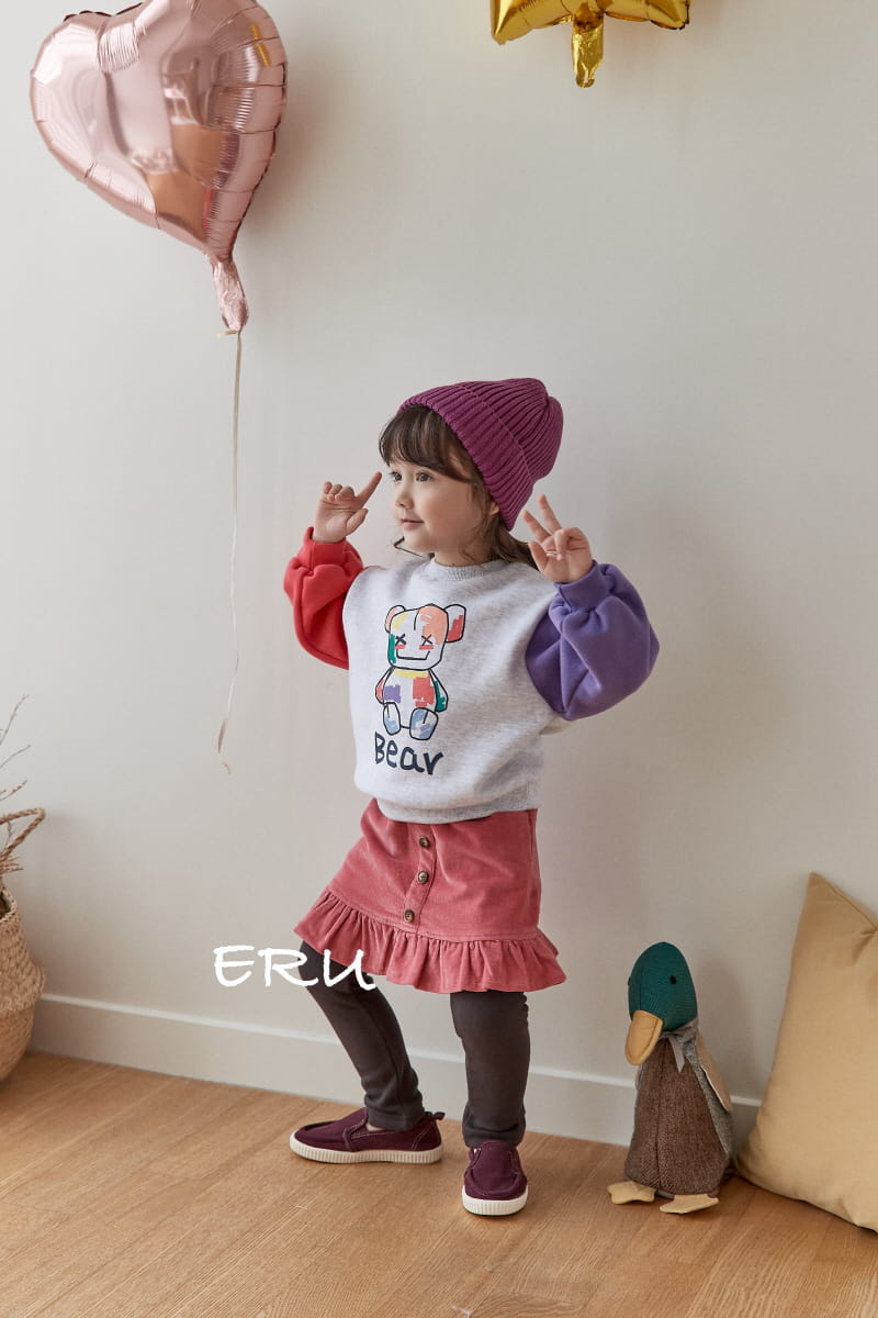 E.RU - Korean Children Fashion - #Kfashion4kids - Bear Tee - 9