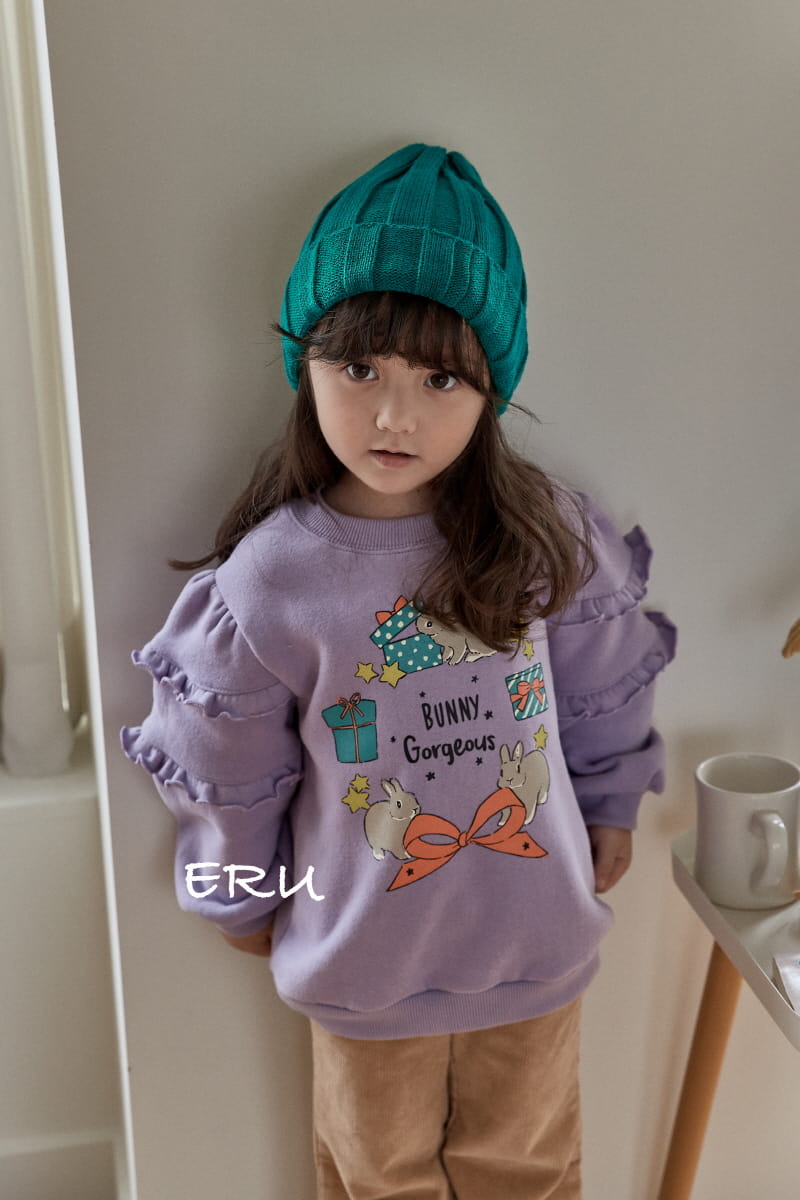 E.RU - Korean Children Fashion - #Kfashion4kids - Barnie Eibbon Tee - 7