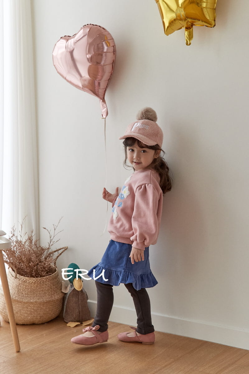 E.RU - Korean Children Fashion - #Kfashion4kids - Flower Tee - 12