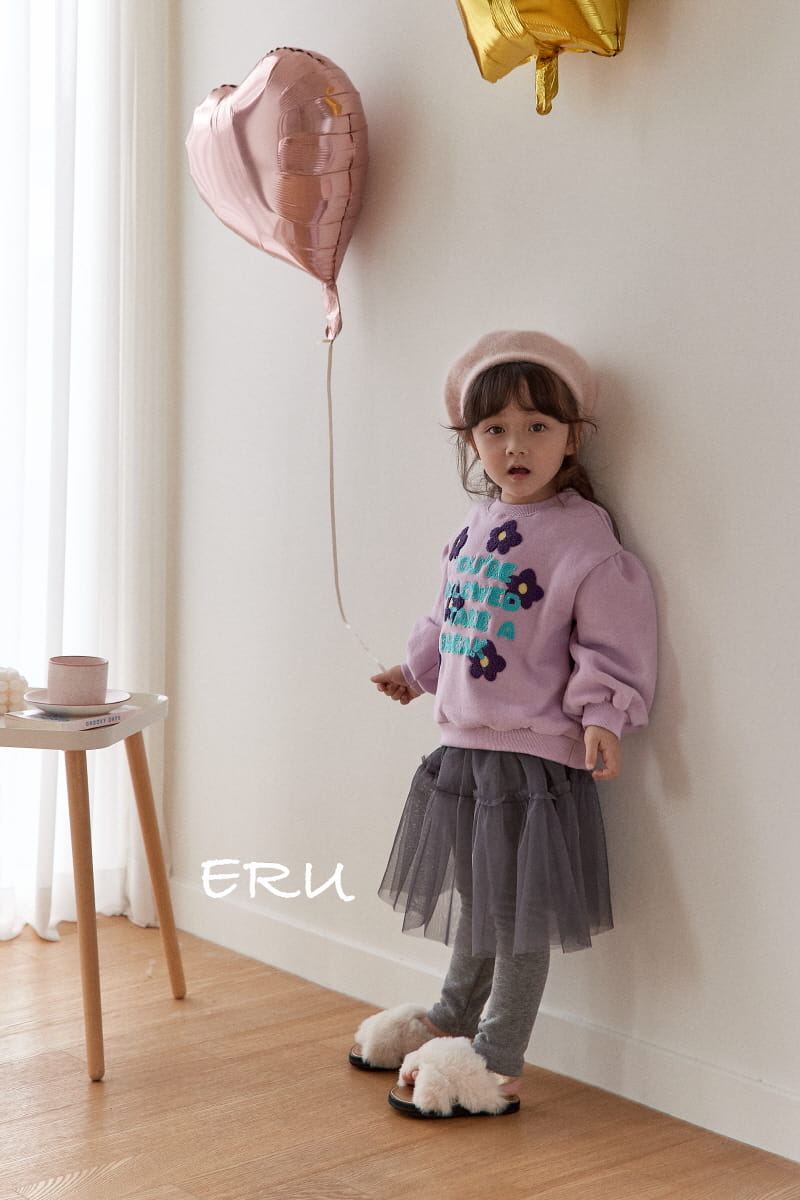 E.RU - Korean Children Fashion - #Kfashion4kids - Flower Tee - 5