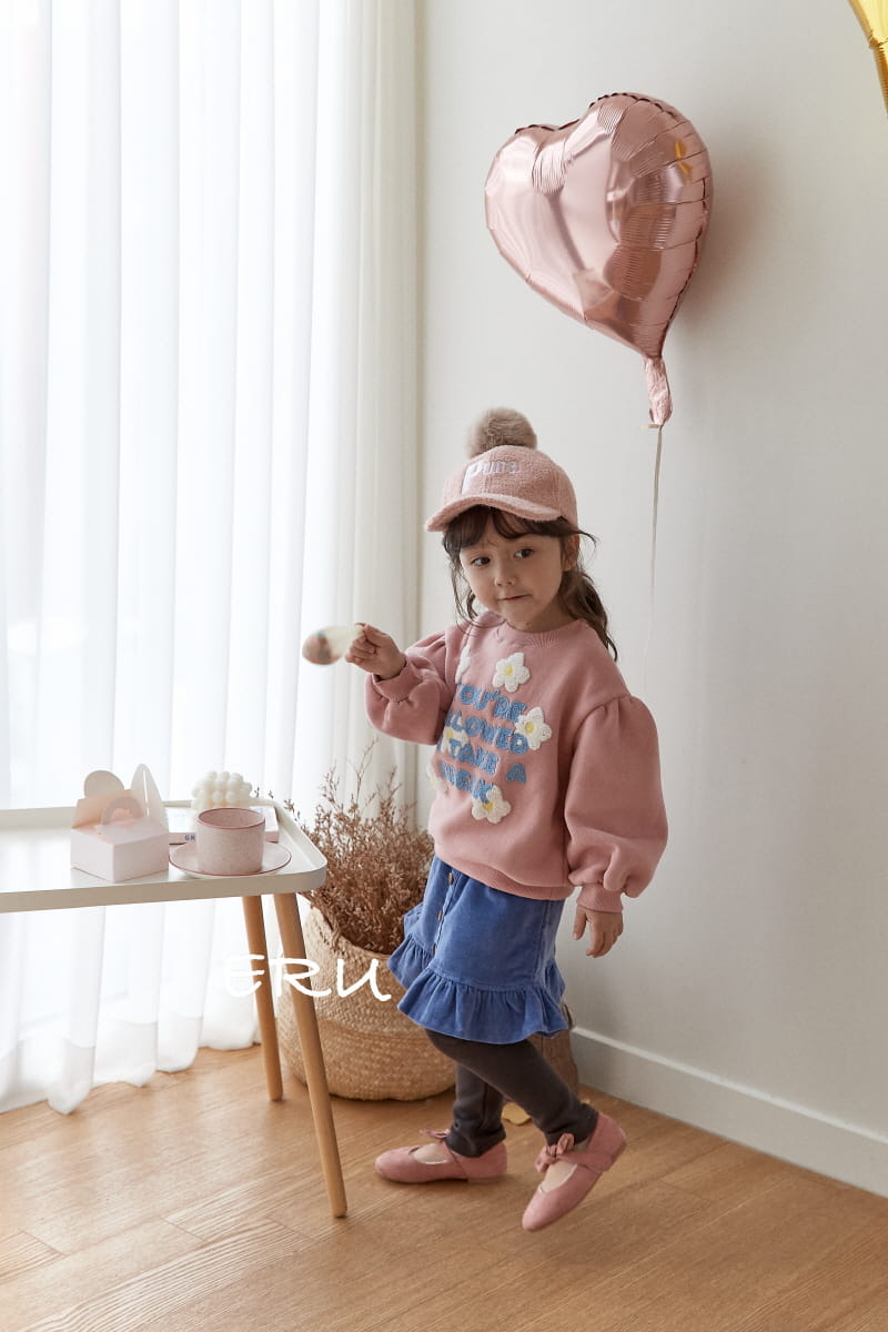 E.RU - Korean Children Fashion - #Kfashion4kids - Flower Tee - 8