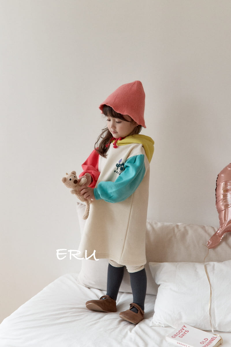 E.RU - Korean Children Fashion - #Kfashion4kids - Daisy Hoody Tee - 10