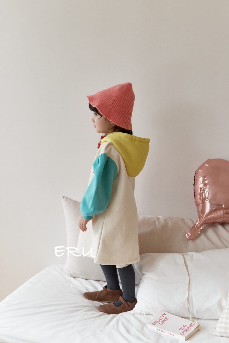 E.RU - Korean Children Fashion - #Kfashion4kids - Daisy Hoody Tee - 11