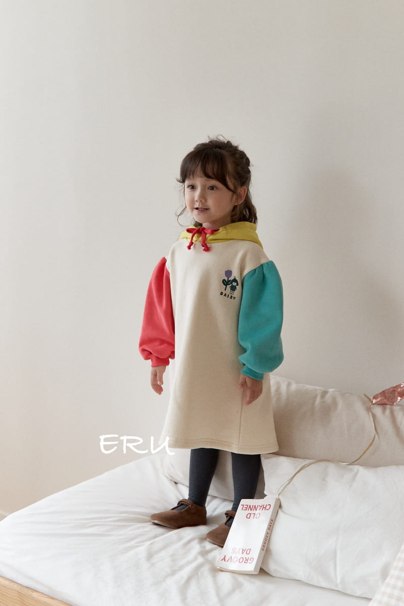 E.RU - Korean Children Fashion - #Kfashion4kids - Daisy Hoody Tee - 3