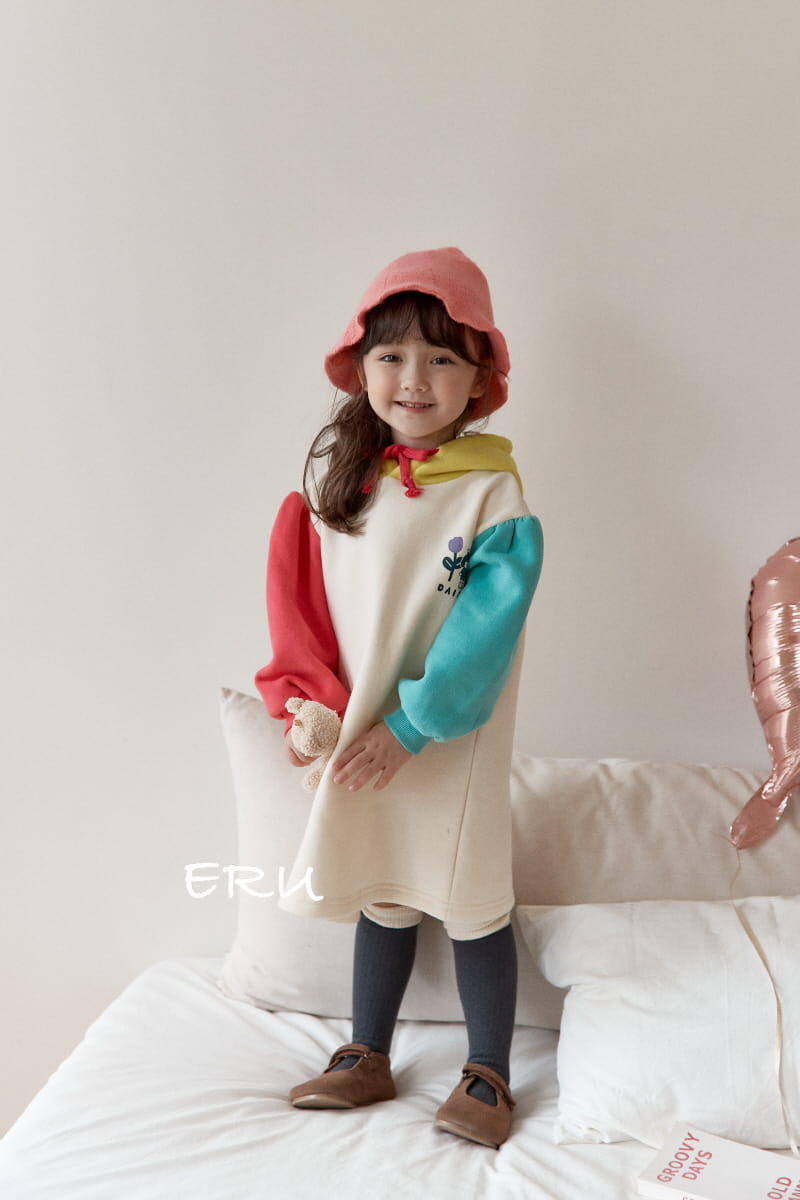 E.RU - Korean Children Fashion - #Kfashion4kids - Daisy Hoody Tee - 8