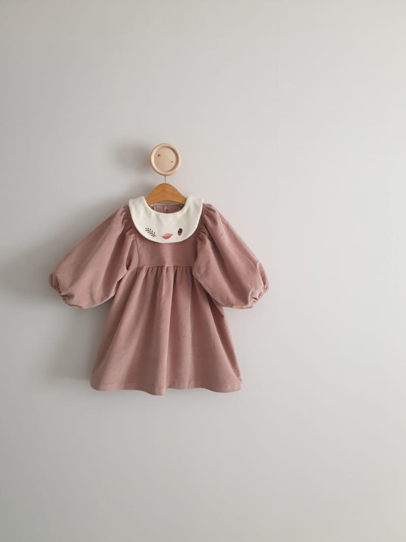 ECLAIR - Korean Children Fashion - #Kfashion4kids - Acorn One-piece - 2
