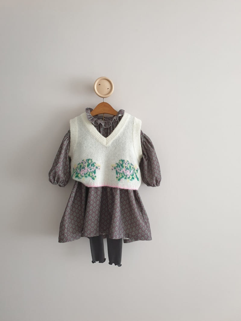 ECLAIR - Korean Children Fashion - #Kfashion4kids - Nubel One-piece - 4