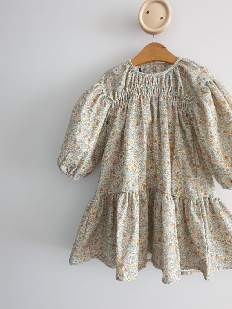 ECLAIR - Korean Children Fashion - #Kfashion4kids - Daisy One-piece