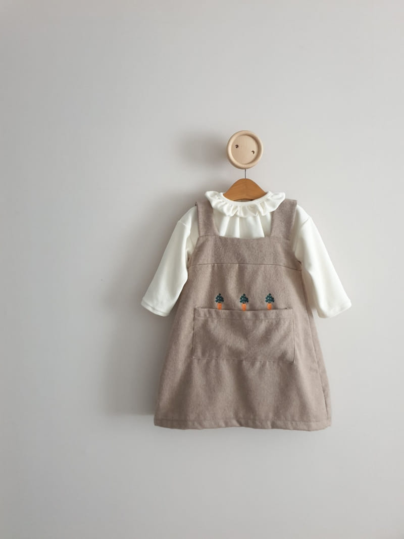 ECLAIR - Korean Children Fashion - #Kfashion4kids - Carrot One-piece - 12