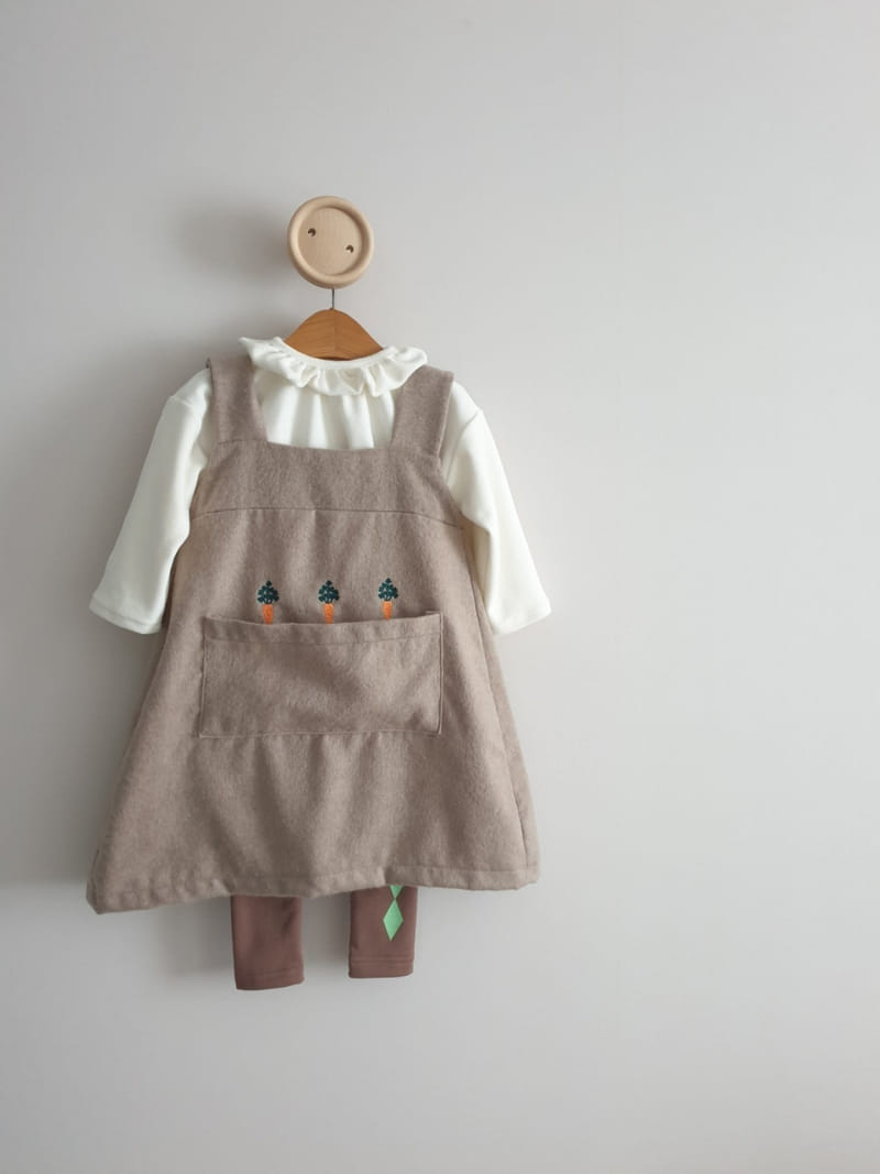 ECLAIR - Korean Children Fashion - #Kfashion4kids - Carrot One-piece - 6