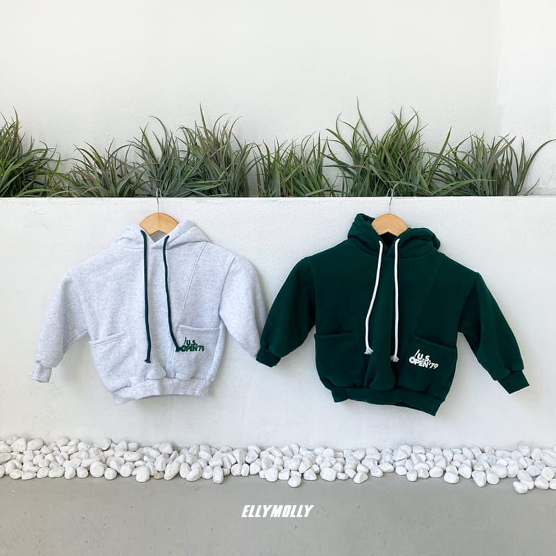 ELLYMOLLY - Korean Children Fashion - #Kfashion4kids - Slit Pocket Hoody