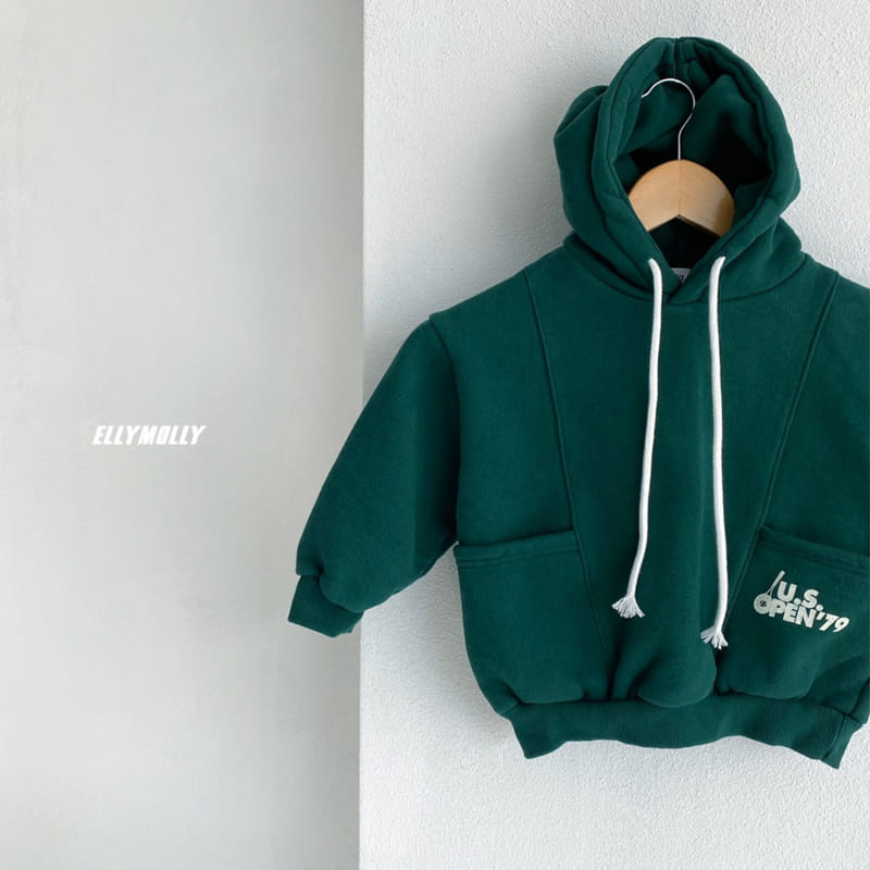 ELLYMOLLY - Korean Children Fashion - #Kfashion4kids - Slit Pocket Hoody - 4
