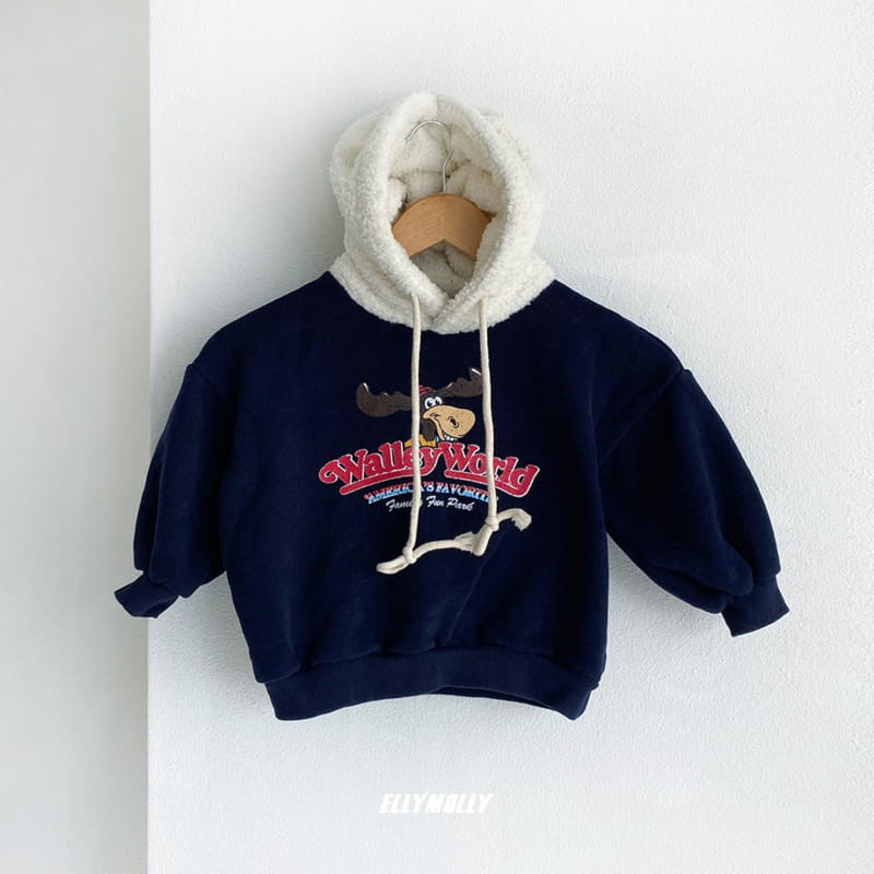 ELLYMOLLY - Korean Children Fashion - #Kfashion4kids - Boa Hoody