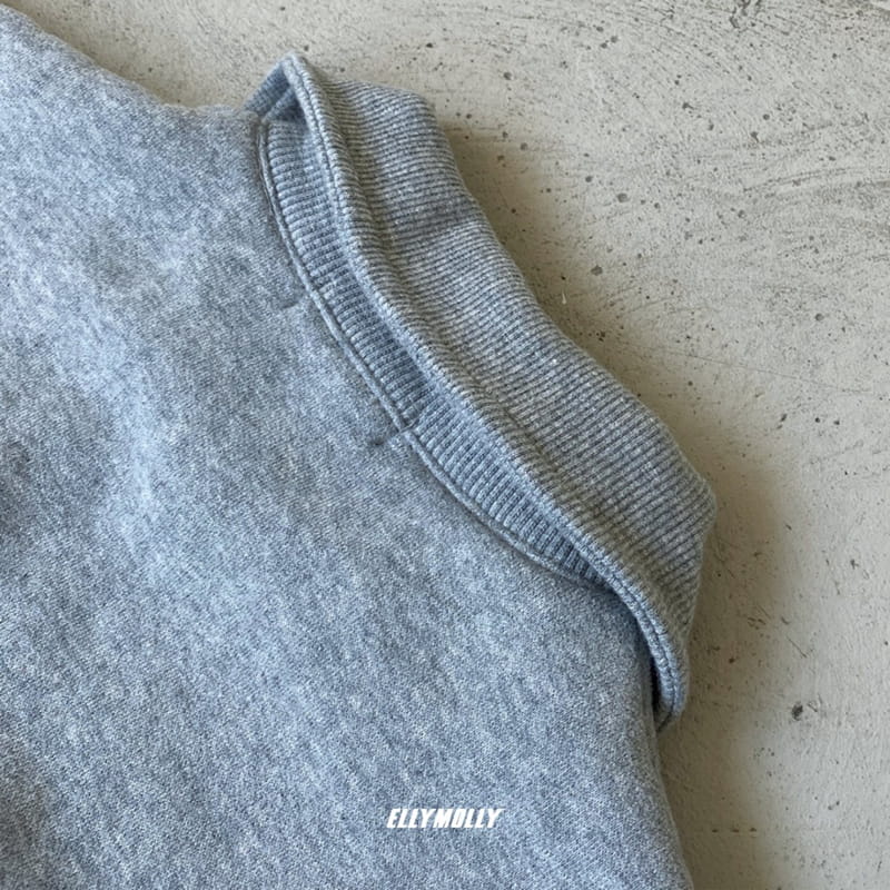 ELLYMOLLY - Korean Children Fashion - #Kfashion4kids - Sibori Collar Sweatshirt - 9