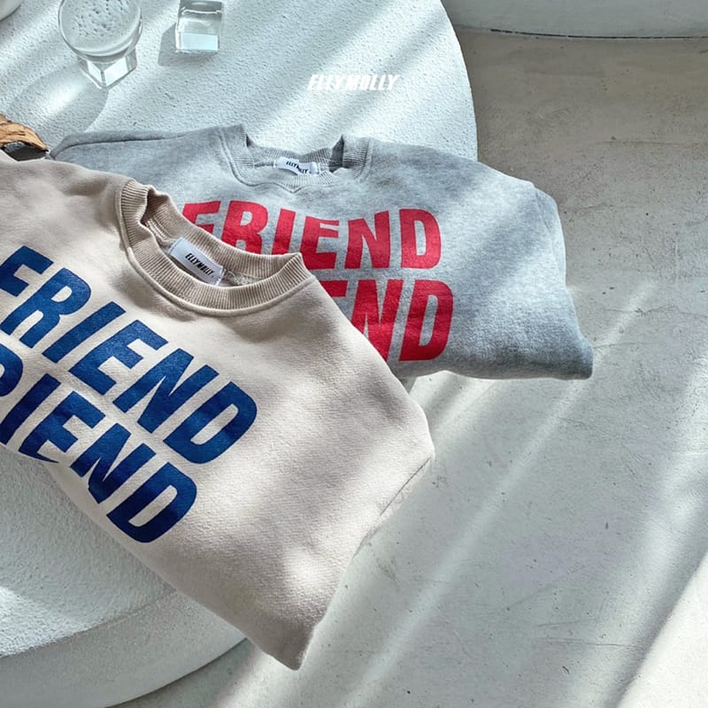 ELLYMOLLY - Korean Children Fashion - #Kfashion4kids - Friends Sweatshirt - 12