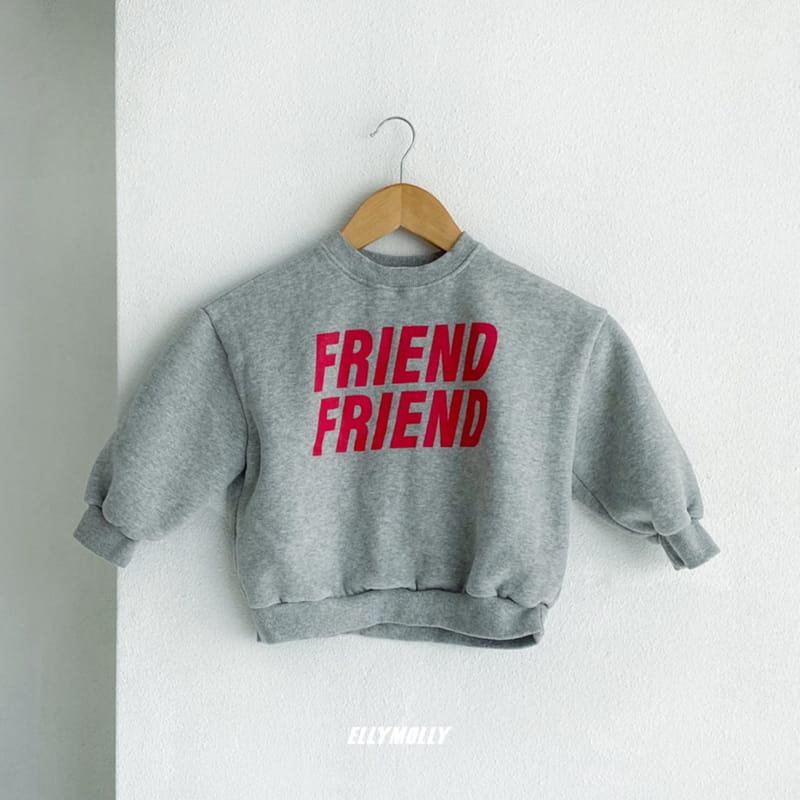 ELLYMOLLY - Korean Children Fashion - #Kfashion4kids - Friends Sweatshirt - 2