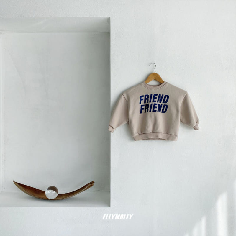 ELLYMOLLY - Korean Children Fashion - #Kfashion4kids - Friends Sweatshirt - 4