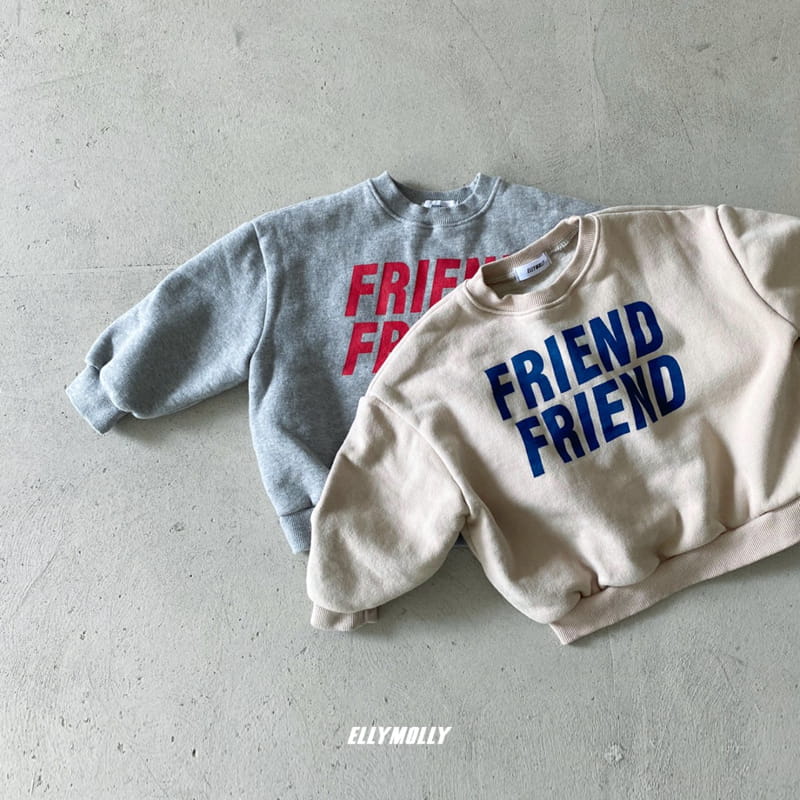 ELLYMOLLY - Korean Children Fashion - #Kfashion4kids - Friends Sweatshirt - 5