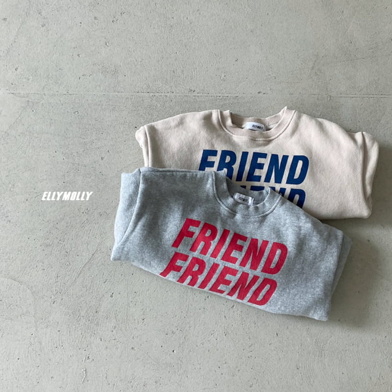 ELLYMOLLY - Korean Children Fashion - #Kfashion4kids - Friends Sweatshirt - 7