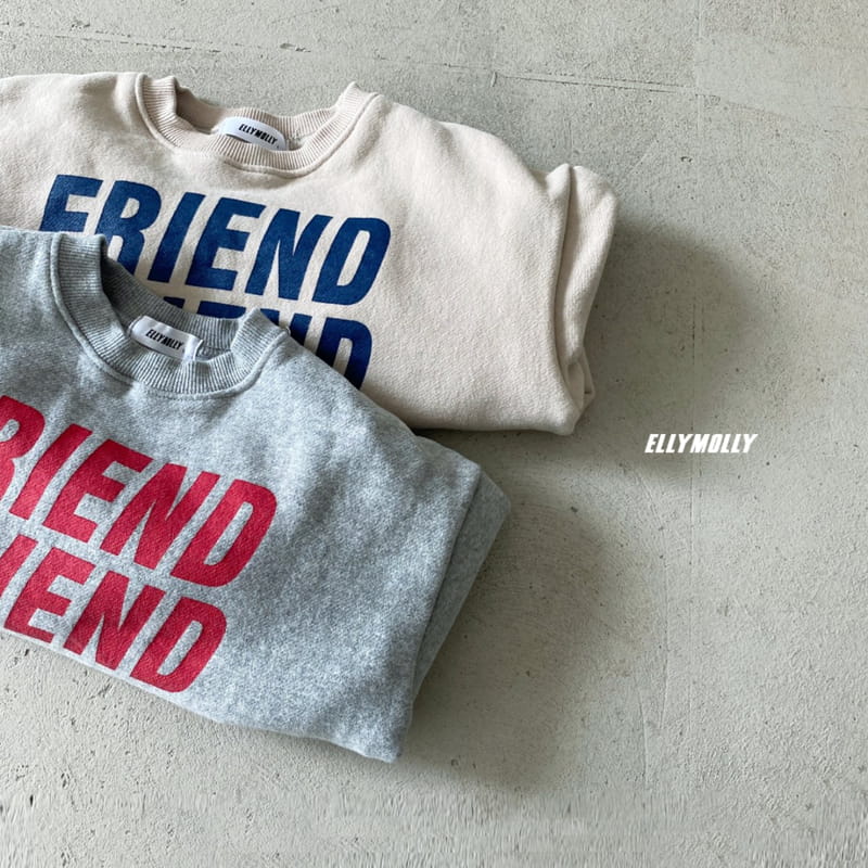 ELLYMOLLY - Korean Children Fashion - #Kfashion4kids - Friends Sweatshirt - 8