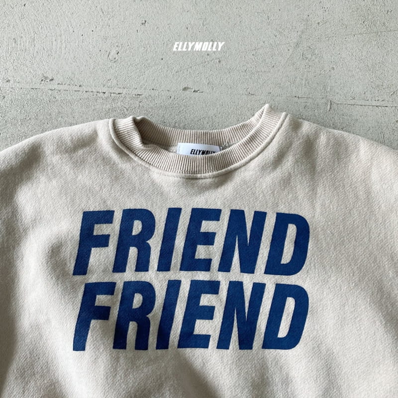 ELLYMOLLY - Korean Children Fashion - #Kfashion4kids - Friends Sweatshirt - 9