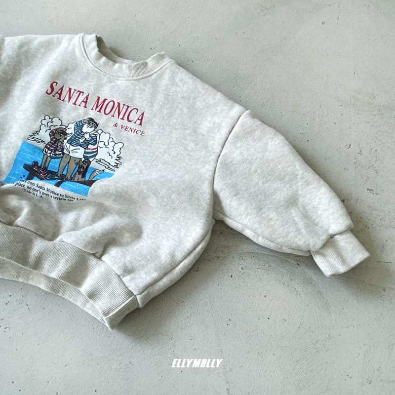 ELLYMOLLY - Korean Children Fashion - #Kfashion4kids - Sanda Monica Sweatshirt - 7