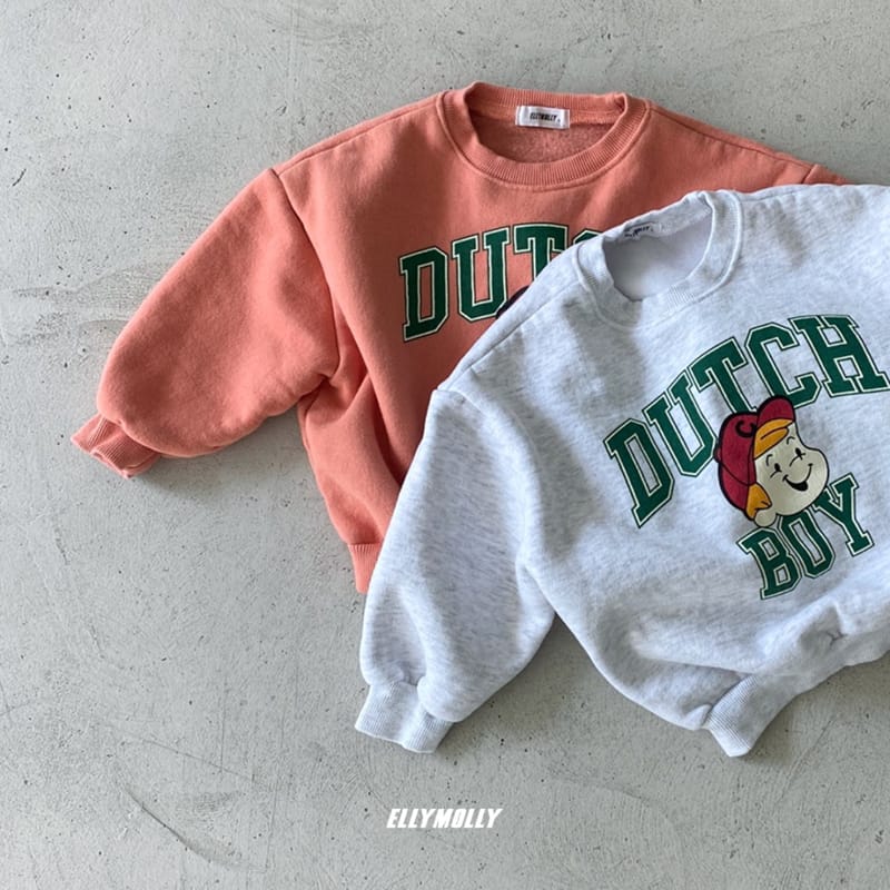 ELLYMOLLY - Korean Children Fashion - #Kfashion4kids - Dutch Boy Sweatshirt - 5
