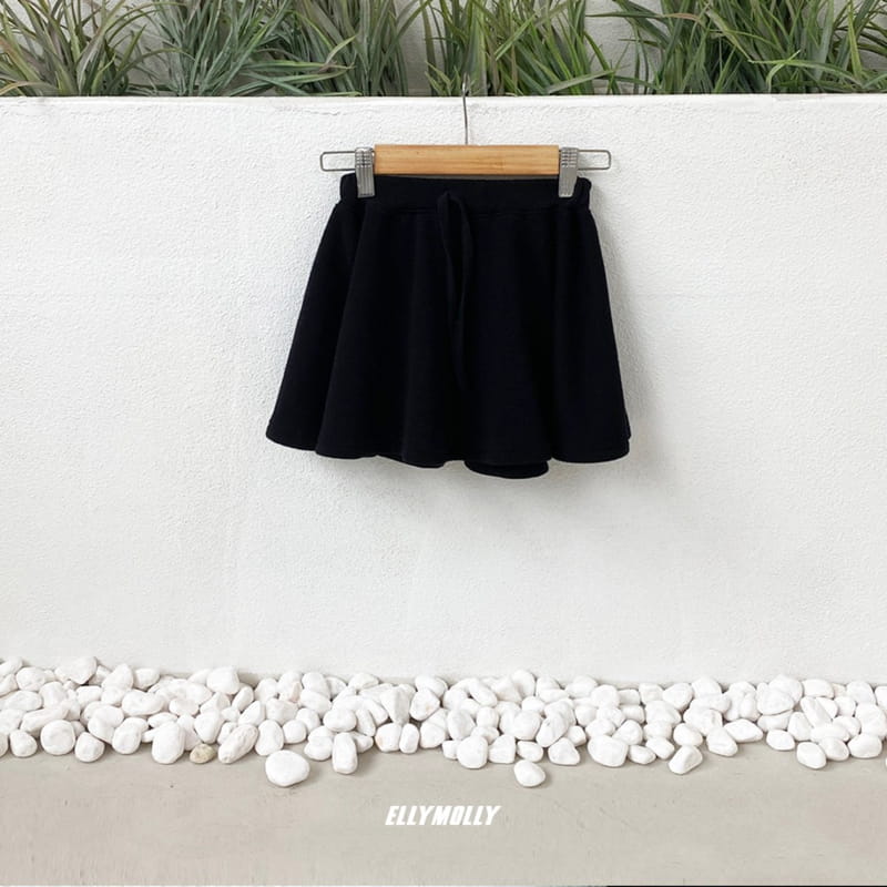 ELLYMOLLY - Korean Children Fashion - #Kfashion4kids - Fleece Shirring Skirt