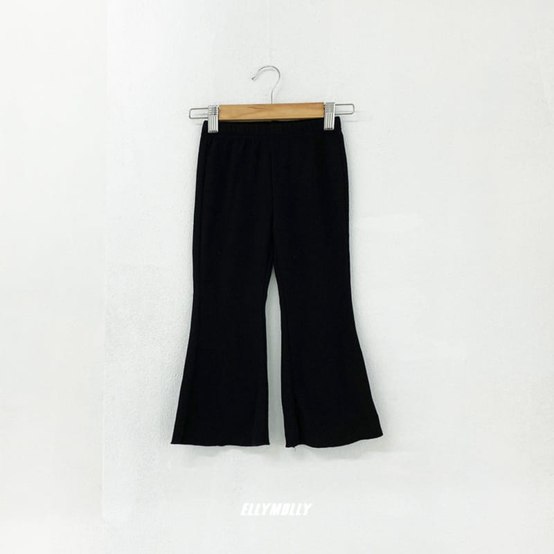 ELLYMOLLY - Korean Children Fashion - #Kfashion4kids - Fleece Rib Leggings