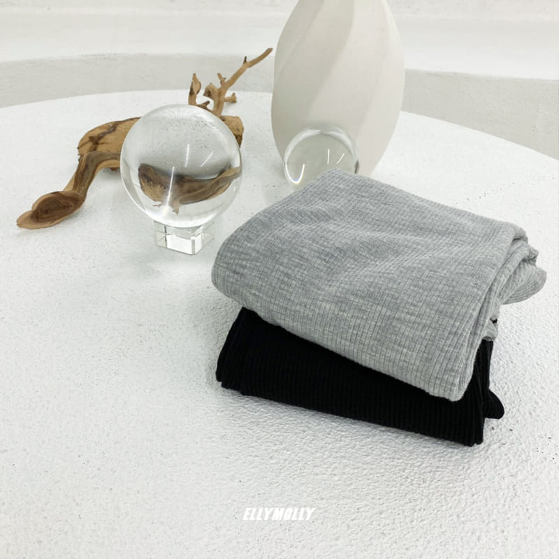 ELLYMOLLY - Korean Children Fashion - #Kfashion4kids - Fleece Rib Leggings - 7