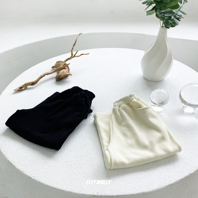 ELLYMOLLY - Korean Children Fashion - #Kfashion4kids - Fleece Wide Pants - 10
