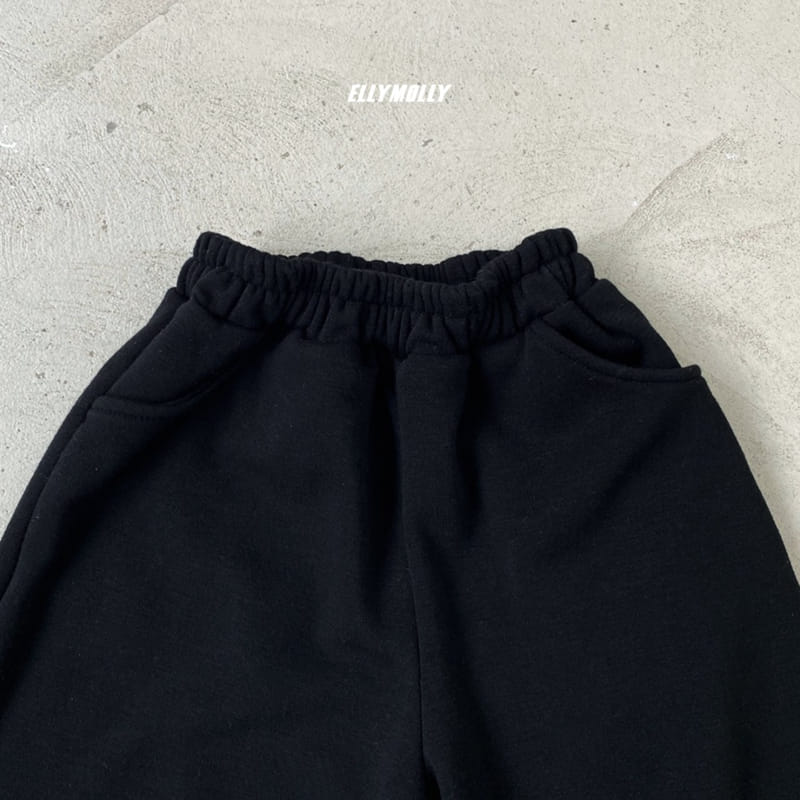 ELLYMOLLY - Korean Children Fashion - #Kfashion4kids - Fleece Wide Pants - 6