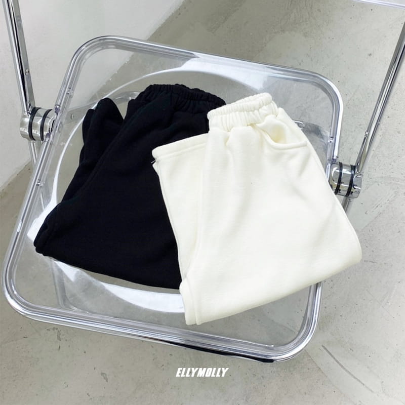 ELLYMOLLY - Korean Children Fashion - #Kfashion4kids - Fleece Wide Pants - 9