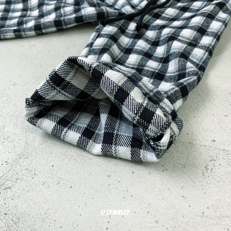 ELLYMOLLY - Korean Children Fashion - #Kfashion4kids - Fleece Check Pants - 5