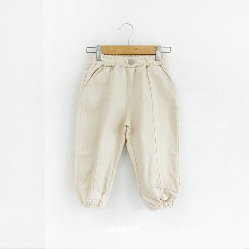 ELLYMOLLY - Korean Children Fashion - #Kfashion4kids - Fleece Slit Jogger Pants