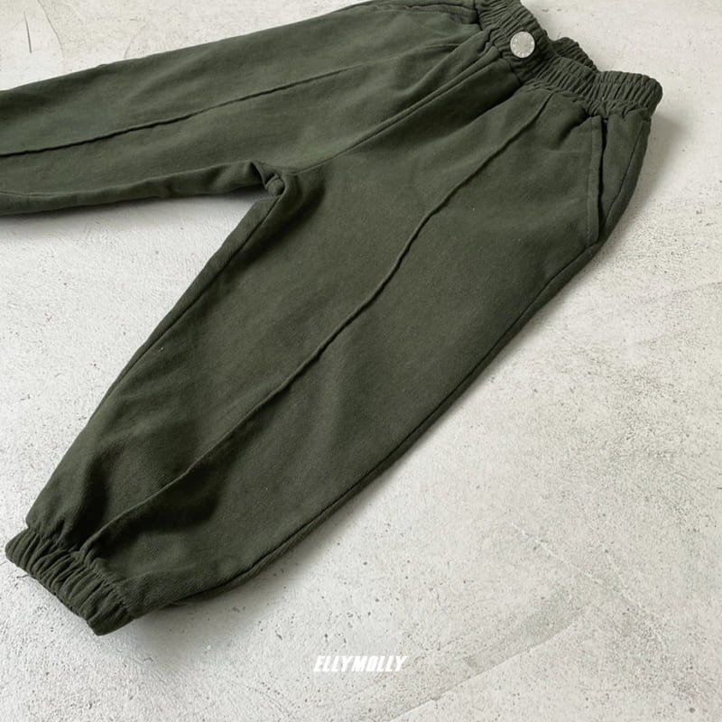 ELLYMOLLY - Korean Children Fashion - #Kfashion4kids - Fleece Slit Jogger Pants - 5