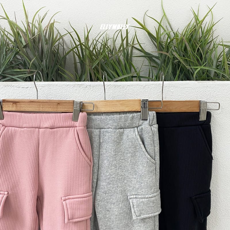 ELLYMOLLY - Korean Children Fashion - #Kfashion4kids - Hooda Slip Jogger Pants