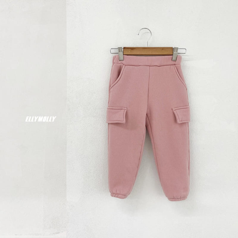 ELLYMOLLY - Korean Children Fashion - #Kfashion4kids - Hooda Slip Jogger Pants - 2