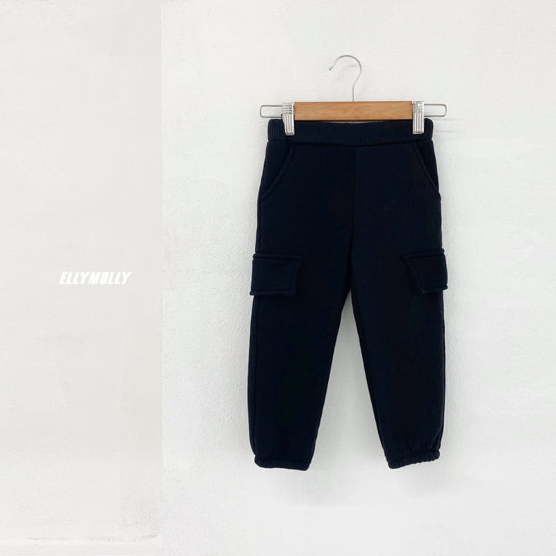 ELLYMOLLY - Korean Children Fashion - #Kfashion4kids - Hooda Slip Jogger Pants - 4