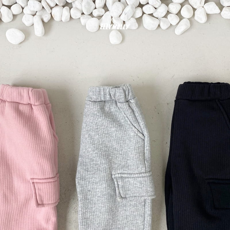 ELLYMOLLY - Korean Children Fashion - #Kfashion4kids - Hooda Slip Jogger Pants - 5