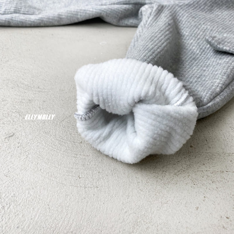 ELLYMOLLY - Korean Children Fashion - #Kfashion4kids - Hooda Slip Jogger Pants - 7